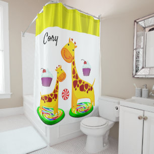 Shower Curtain Giraffe