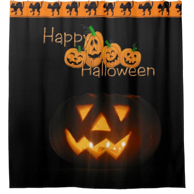 Shower Curtain Halloween (Front)
