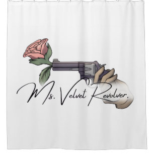 Shower Curtain- Ms. Velvet Revolver