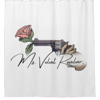 Shower Curtain- Ms. Velvet Revolver