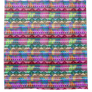 Shower Curtain/Native American Print