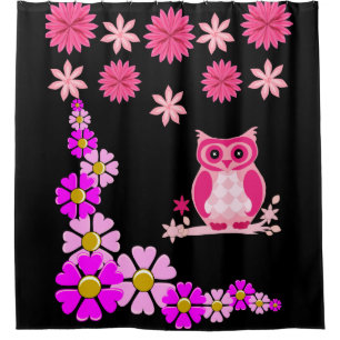Shower Curtain Owl