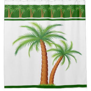 Shower Curtain/Palm Trees