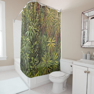 SHOWER CURTAIN, "RAINFOREST"