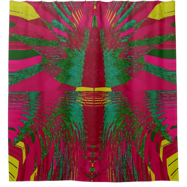 Shower Curtain, Rosalinda Aztec Collection  (Front)