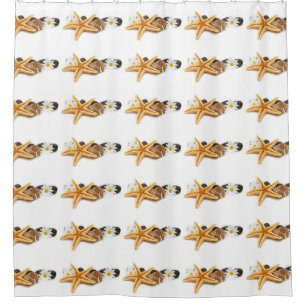 Shower Curtain/Seashells