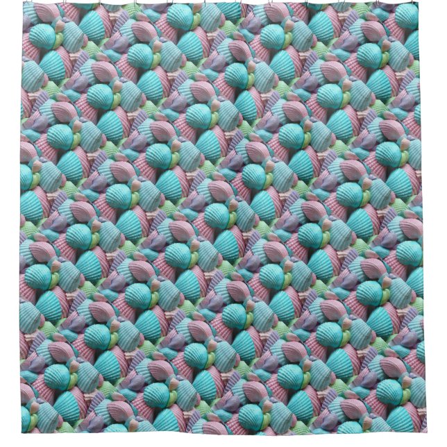 Shower Curtain/Seashells (Front)