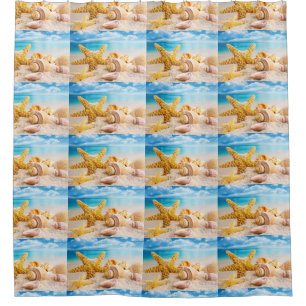 Shower Curtain/Seashells