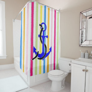 Shower Curtain Stripe