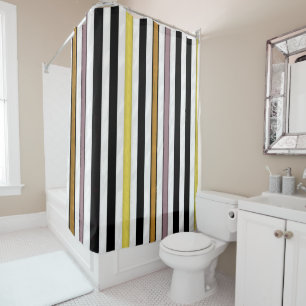 Shower curtain Stripes