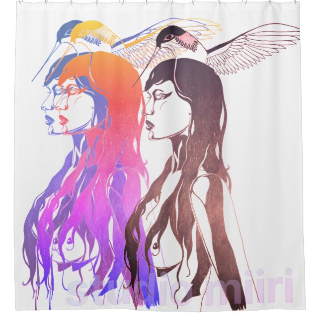 SHOWER CURTAIN studio miiri (Front)