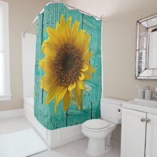 Shower Curtain Sunflower