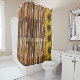 Shower Curtain Sunflower