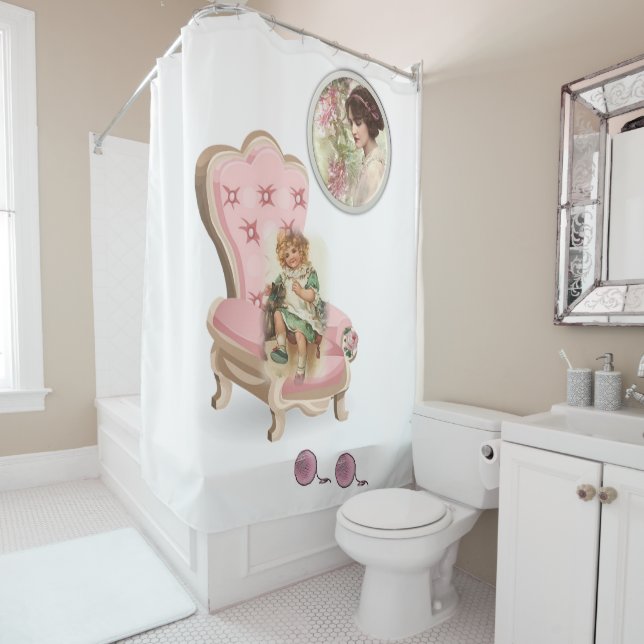 Shower Curtain Victorian (In Situ)
