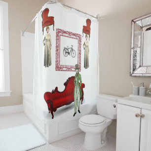 Shower curtain Vintage