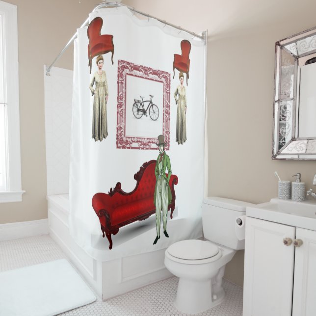 Shower curtain Vintage (In Situ)