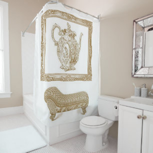 Shower curtain Vintage