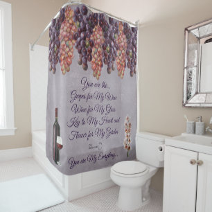 Shower Curtain Vintage Love No.03