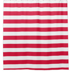 Shower Curtain with Flag of Poland