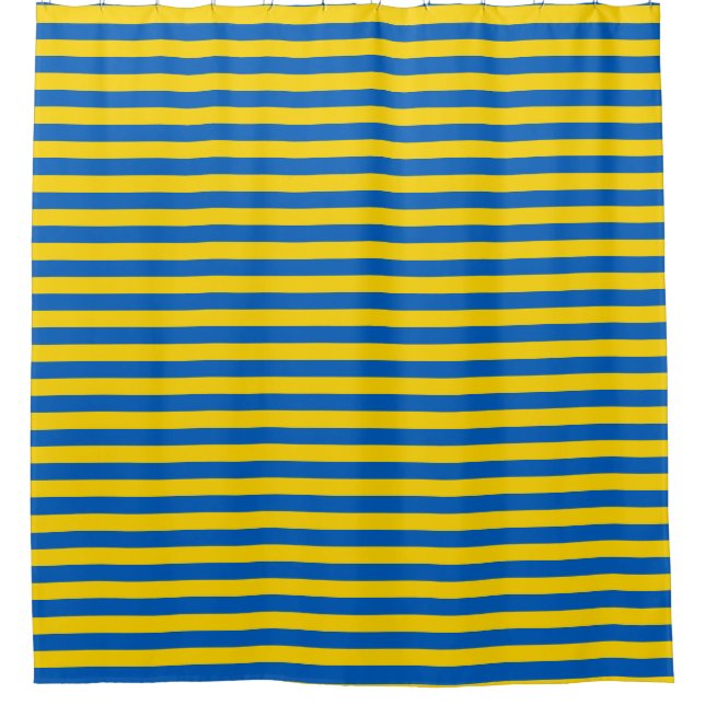 Shower Curtain with Flag of Ukraine (Front)