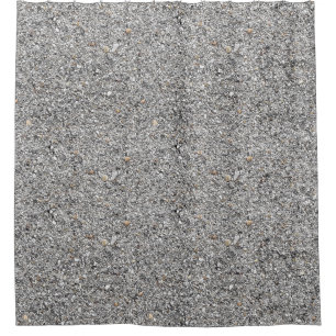 Shower Curtain with Grey-speckled Design 