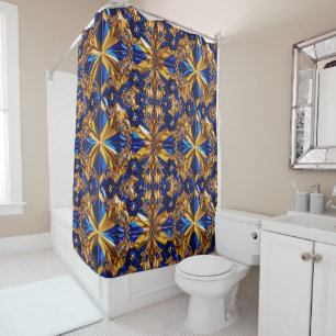  Shower Curtain with Sweden Colours