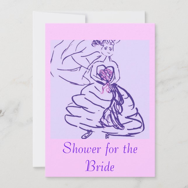 Shower for the Bride Invitation (Front)