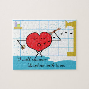 Shower Love Flows: Jigsaw Puzzle