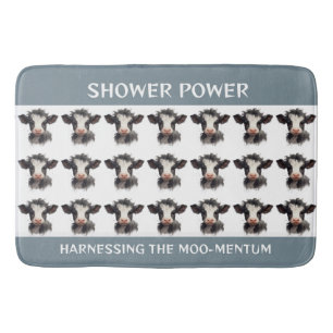 Shower Power: harnessing the moo-mentum Bath Mat