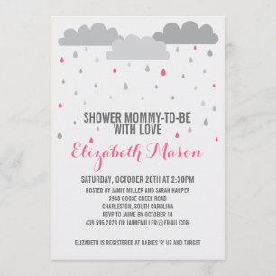 Shower with Love Baby Shower Invitation