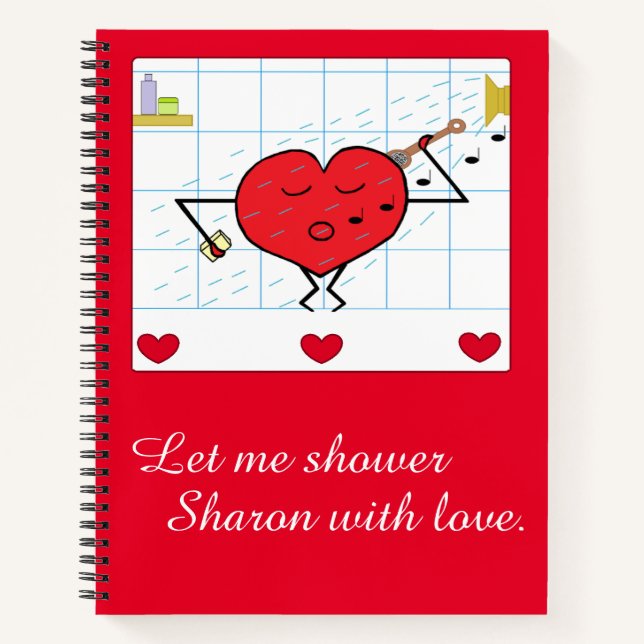 Shower with Love Notebook (Front)