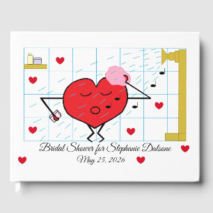 Shower You with Love Bridal Shower Guest Book