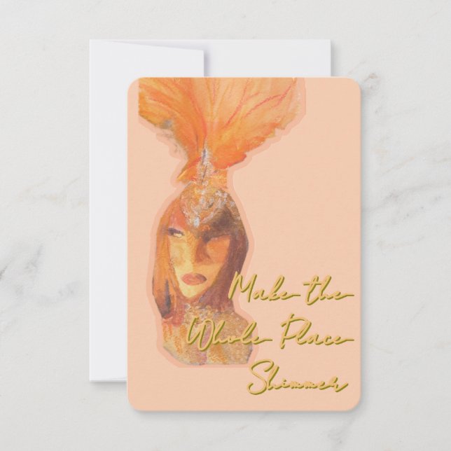 Showgirl Era cartes pour notes (Devant)