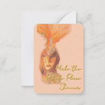 Showgirl Era cartes pour notes
