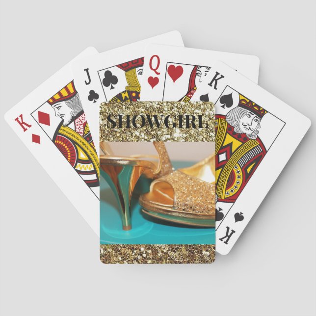 SHOWGIRL PLAYING CARDS (Back)