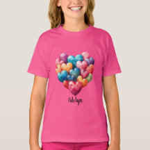 Showing My Love w/ Multicolored Hearts