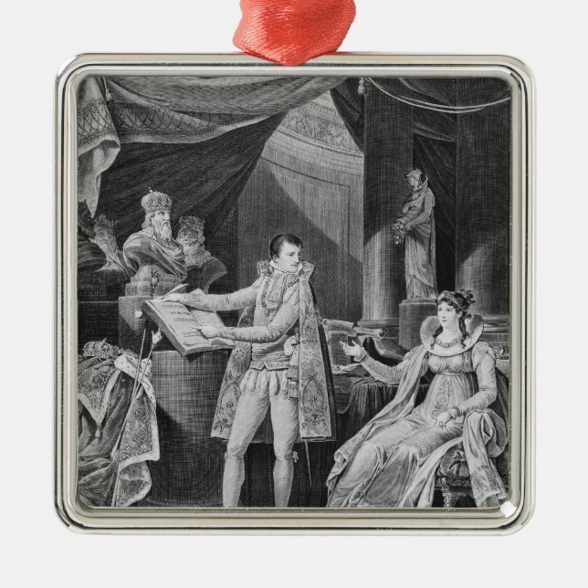 Showing  the articles from the Code Civil Metal Ornament (Front)