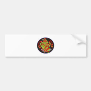 SHOWING THE LOVE BUMPER STICKER
