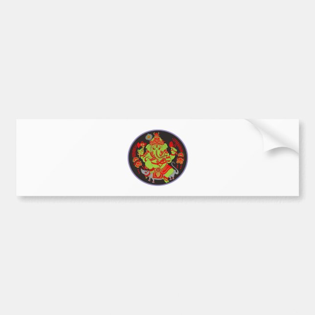 SHOWING THE LOVE BUMPER STICKER (Front)