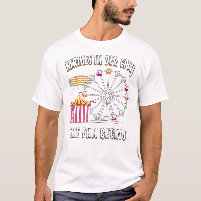 Showman Fun Fair Ferris Wheel T-Shirt (Front)