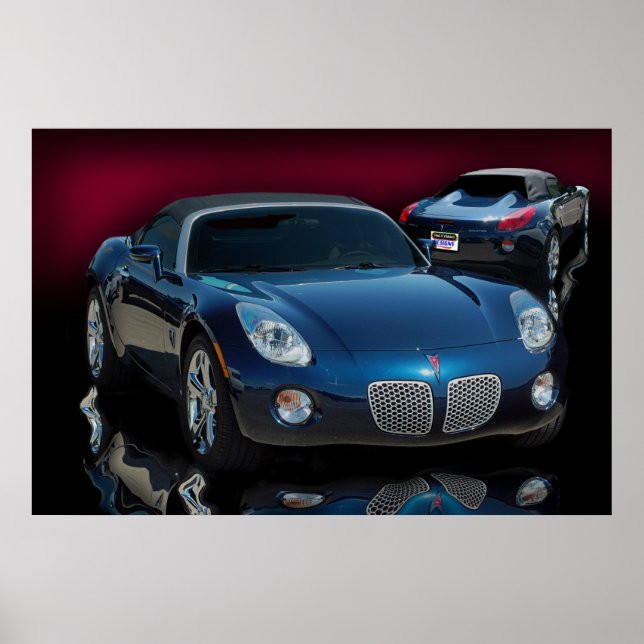 Showroom Hot Rod Poster (Front)