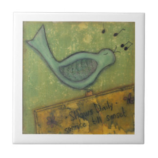 Shows Daily 4" Ceramic Tile