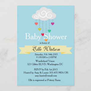 Showshwwwwwwwé avec les invitations à la douche po