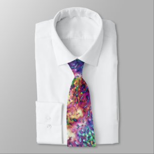 Showy coloured scales or water drops tie