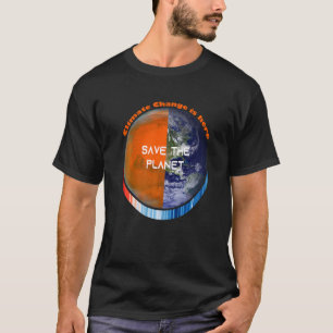 ShowYourStripes u2013 SAVE THE PLANET Climate Chan T-Shirt