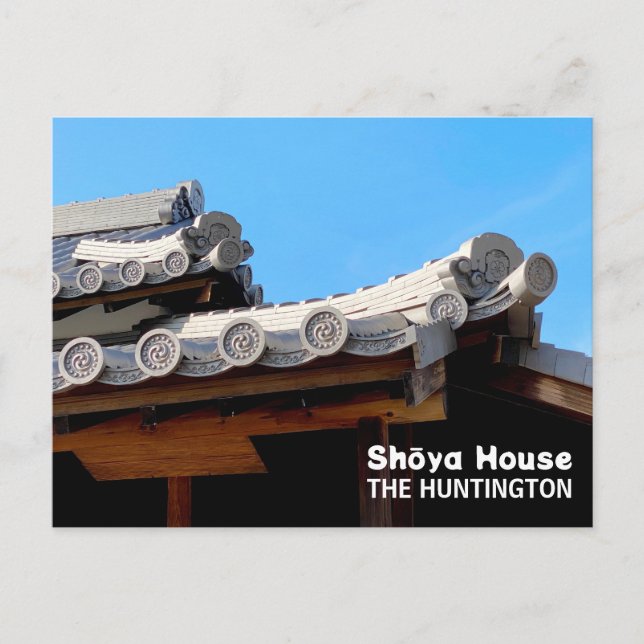 Shōya House Roof Tiles Postcard (Front)