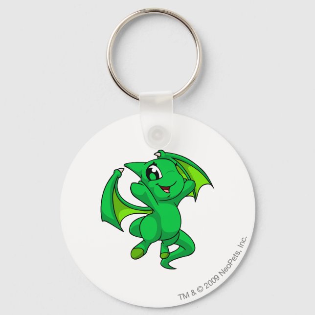 Shoyru Green Keychain (Front)