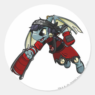 Shoyru Krawk Island Player Classic Round Sticker