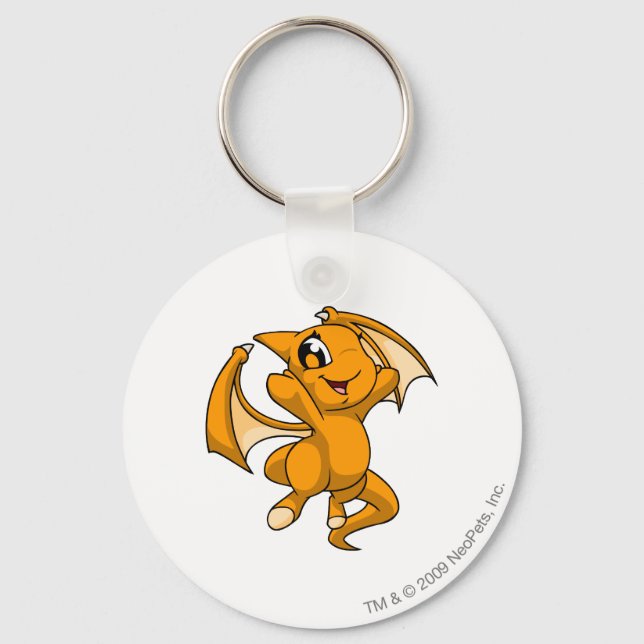 Shoyru Orange Keychain (Front)