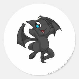 Shoyru Shadow Classic Round Sticker